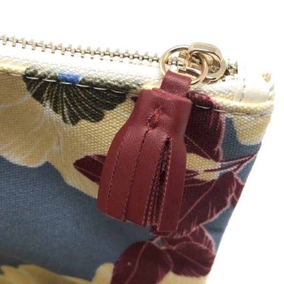 🌺 Rachel Pally Floral Botanical Fun Reversible Foldover Clutch NWOT - Picture 4 of 9